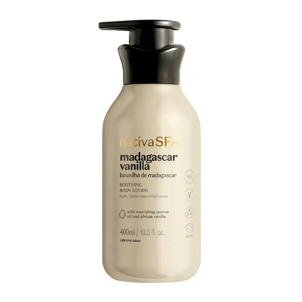 Crème corps à la Vanille de Madagascar Nativa SPA - 400 ML