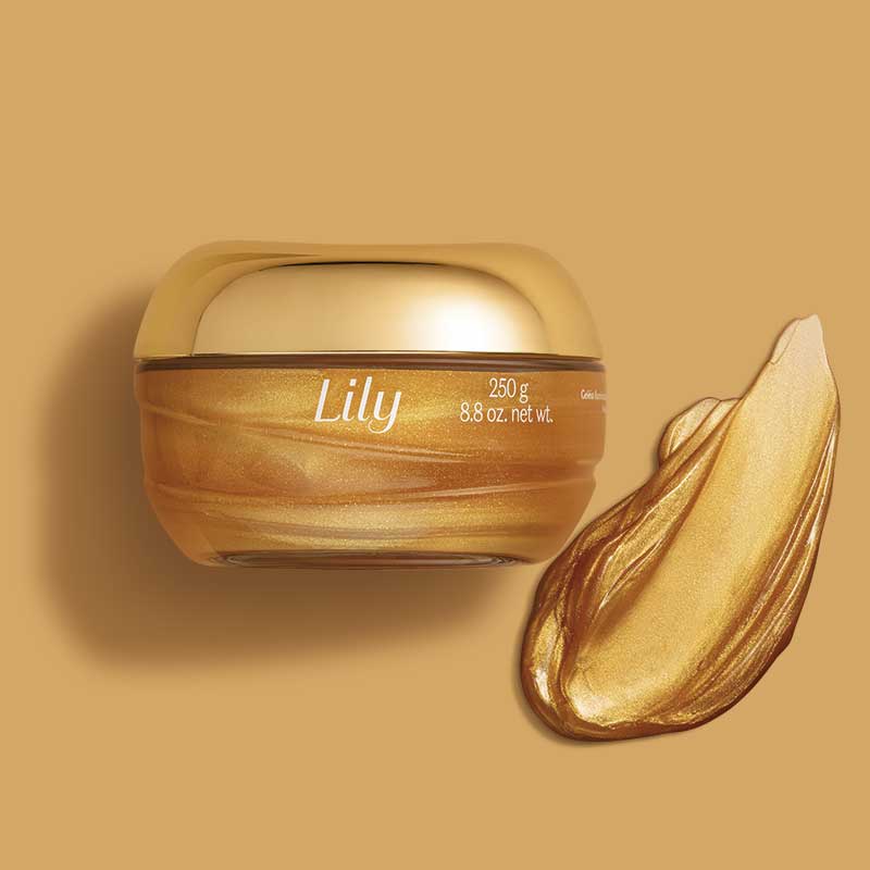 Gel illuminateur et hydratant corps Lily - 250 G