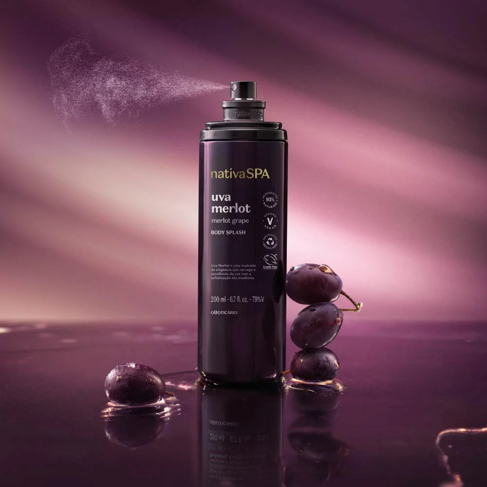 Body Splash Uva Merlot Nativa SPA - 200 ML