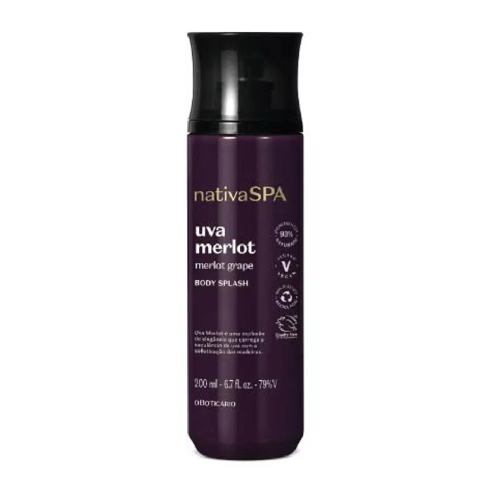 Body Splash Uva Merlot Nativa SPA - 200 ML