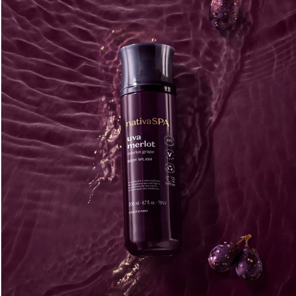Body Splash Uva Merlot Nativa SPA - 200 ML