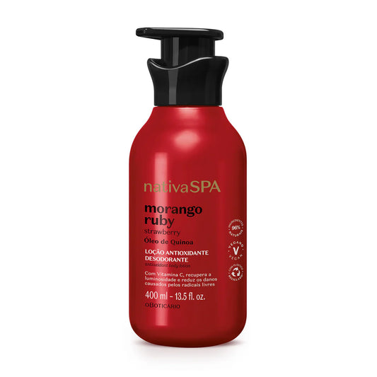 Crème corps Fraise Nativa SPA - 400 ML