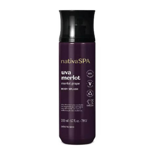 Body Splash Uva Merlot Nativa SPA - 200 ML