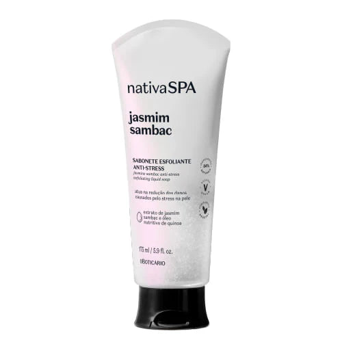 Gel douche exfoliant Jasmin Blanc Nativa SPA - 200 ML