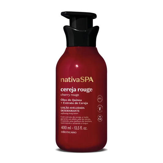 Crème corps cerise rouge Nativa SPA - 400 ML