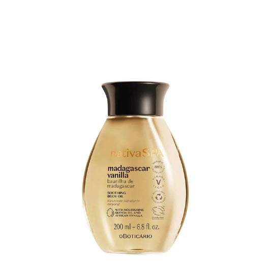 Huile corps à la Vanille de Madagascar Nativa SPA - 200 ML
