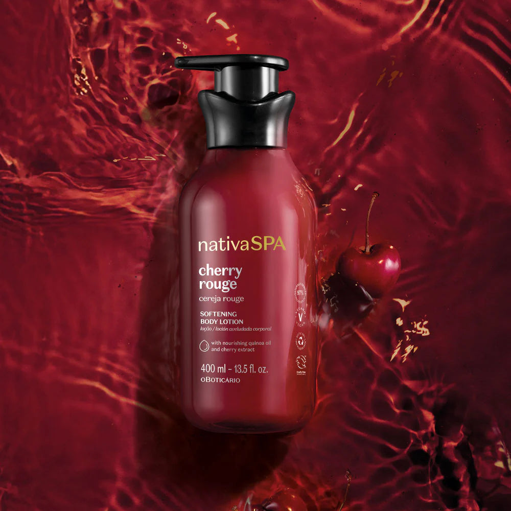 Crème corps cerise rouge Nativa SPA - 400 ML