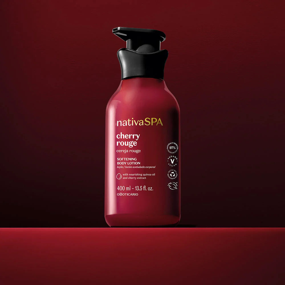 Crème corps cerise rouge Nativa SPA - 400 ML